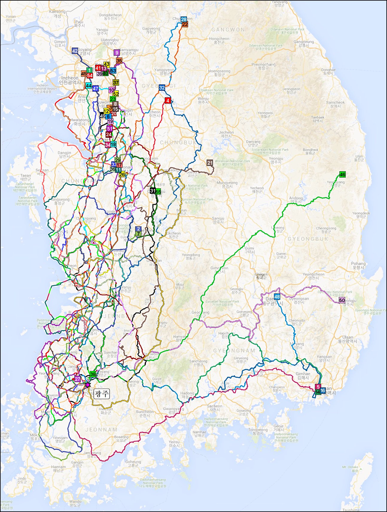 fleche2019 map