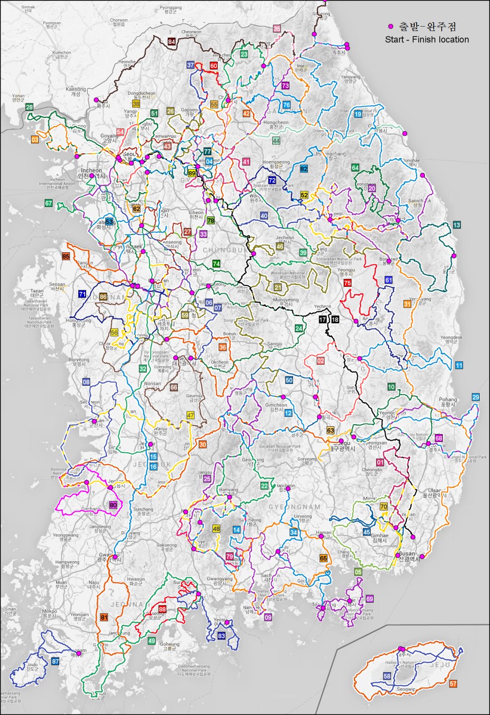 Permanents map