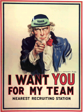 I want you for my team
